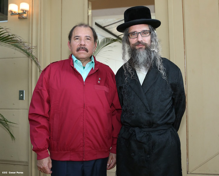 Presidente Daniel se reúne con rabino Yechiel Zayde